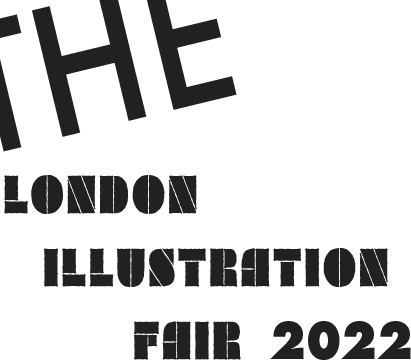 the london illustration fair logo black